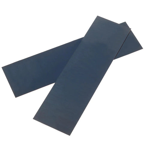 40 Pack Steel Parallels For Machinists, One Thirty Second Inch Thick By 6 Inch Long, Hardened Precision Parallels, front view