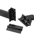 Concealed Door Hinge With Hydraulic Buffer And Auto Close Hidden Wooden Door Closer showing black metal hinges for smooth operation.