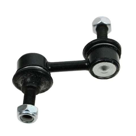 Front Suspension Refresh Kit With Two Lower Control Arms Complete With Ball Joints Plus Dual Sway Bar Stabilizer Links close-up of sway bar link