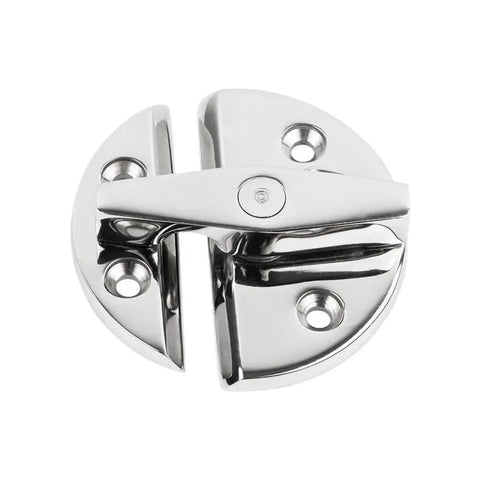 Hardcore Round Marine Door Catch Latch 180 Degree Stainless Steel Boat Cabinet Hardware Corrosion Proof shiny round latch with mounting holes