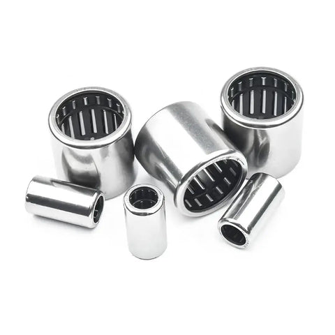Heavy Duty One Way Needle Roller Clutch Bearing Built Like A Boss For Backstop Indexing And Overrunning System Drives Rock Solid Steel Cup Housing No Hassle Replacement Parts, multiple sizes of needle roller clutches in steel.