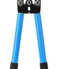 Rock Solid 60 Pc Copper Ring Terminals With Heavy Duty Soldered Connectors And Crimp Pliers For Serious Electrical Wiring Jobs That Need To Last Forever, blue crimp pliers