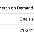 Amazon size chart for Light Blue Adjustable Baseball Cap For Forklift Operators And Warehouse Clerks