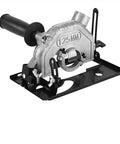 Kickass Adjustable Angle Grinder Bracket That Swivels Up To Forty Five Degrees And Cuts Up To Thirty Millimeters Deep For One Twenty Five Millimeter Discs And Quick Home Rig Setups with metallic body and adjustable clamp