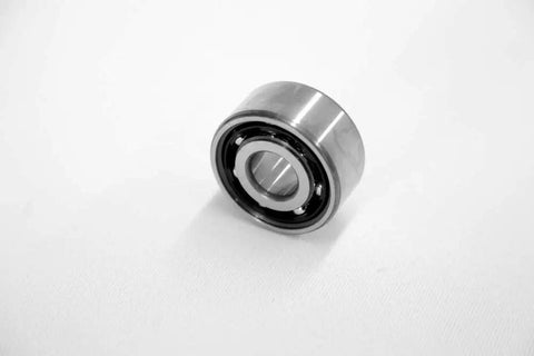 Top Shelf Angular Contact Ball Bearing 180 By 320 By 52mm precision industrial spec, shown from side angle, designed for heavy machinery.
