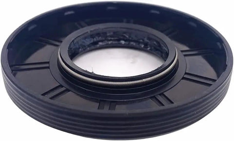 Premium Heavy Duty Washer Bearing And Seal Kit 4036Er2004a showing black seal with inner metal ring for LG WM and Kenmore machines.