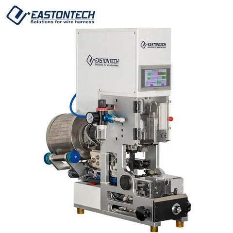 Heavy Duty Semi Automatic Waterproof Terminal Crimping Machine Plug Insert Workhorse With Smart Controls And Knockout Performance For Fast Industrial Wiring Jobs That Get The Job Done Right, featuring digital control and durable design.