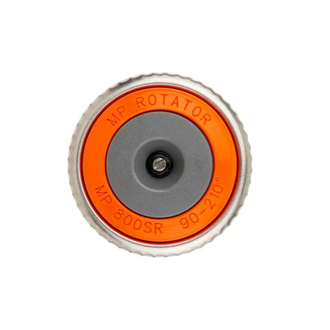 Top view of MP Rotator Nozzle MP800SR Female Thread Adjustable Arc 90 To 210 Degrees 6 To 12 Ft Radius High Efficiency Lawn Sprinkler Head