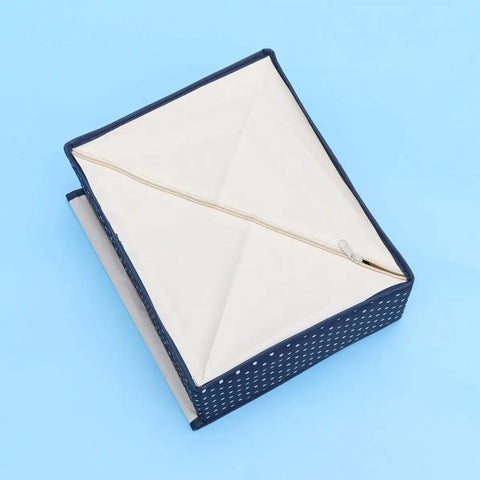 Kick Clutter To The Curb With This Hella Tough Waterproof Oxford Cloth Underwear Storage Box Featuring 13 Roomy Grids Ideal For Closet Organization And Keeping Your Wardrobe Spotless With A Secure Snappy Lid For Easy Access.