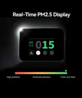 Real-time PM2.5 display on 3D Printer Air Purifier For FDM Printers with 360 Degree Purification and Smart Touch Control