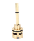 RP51919 Copper Shower Valve Diverter Replacement shows gold brass diverter cartridge with O-ring for easy installation.