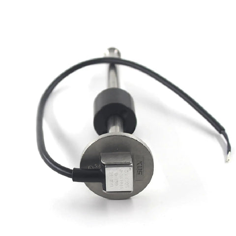 Rock Solid 300 mm Fuel Level Sender Sensor With 0-190 Ohm Signal 316 Stainless Steel showing detailed sensor and connector.
