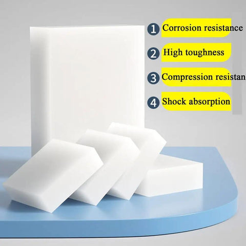 Heavy Duty PP Plastic Shim Blocks 200x300mm Square Anti Vibration Pads 45mm Thick Wear Resistant Machine Mounts Built Tough For Rock Solid DIY And Shop Floor Ready Setup on a table.