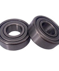 Top Tier Replacement Deck Spindle Bearing Z9504RST Fits 316 And 46 Inch Mower Decks view showing two steel bearings.