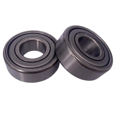 Top Tier Replacement Deck Spindle Bearing Z9504RST Fits 316 And 46 Inch Mower Decks view showing two steel bearings.