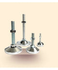 Easy Install Adjustable Leveling Feet Four Pack For Furniture And Desks With Swivel Design Height Adjustable For Tables Cabinets Workbenches Shelving Units And Bookcases Carbon Steel Durable And Wear Resistant, four carbon steel feet