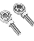 Heavy Duty Beefed Up Spherical Rod End Heim Joint 2 Pack CMR-8 1/2 Inch Ball 1/2-20 Male Thread close-up view