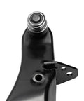 Front Left Lower Control Arm With Ball Joint Replacement For 2010 2014 Subaru Outback And Legacy Suspension Part Direct Fit Rock Solid Auto Component For Better Handling And Smooth Ride black steel arm with ball joint close-up