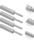 4 Piece Cabinet Push Open Latch Set Bringing Zero Drama Touch To Open Hidden Rebounder Hardware For Bedroom Bathroom Doors Tough Plastic