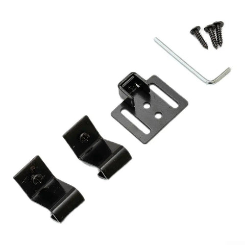 Rugged Barn Door Soft Close Mechanism With Zero Drama Buffer Damper For No Sweat Install Sliding Track Kit hardware components.