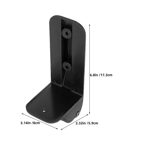 2 Pcs Side Mount Non Swivel Casters With L Bracket Rubber Pvc Wheels For Speaker Stands And Stage Gear Heavy Duty L bracket mount.