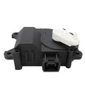 Straight Up HVAC Heater Blend Door Actuator Replace 87106-04030 side view showcasing black plastic housing and connector for Toyota models.