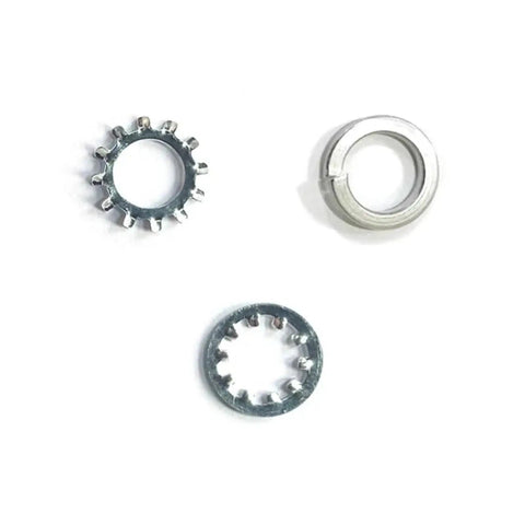 External And Internal Star Split Lock Washers Kit With 1440 Pieces showing different washer types on a white background