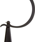 Beast Of A Jeweler's Saw Frame With 4.25 Inch Depth And Black Hard Rubber Handle, Sturdy 11 Gauge Steel, 7 Oz Weight, Quick Blade Changes Via Thumb Screws, Made In USA, Rugged Craft Tool For Jewelry Making And Metalwork