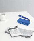 Premium Eva Zippered Hard Shell Carrying Case For Mp3 Players And Handheld Voice Recorders Fully Waterproof Dustproof on a desk