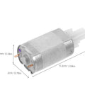 Ultra Quiet Electric Nail Drill Motor Handpiece Replacement Part With Low Noise And Portable Design Pro Grade Speed For Manicure Machines, 5.2cm x 2cm metal and plastic