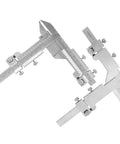 Heavy Duty Stainless Steel Vernier Caliper Built To Crush Tough Precision Jobs Measures Gear Tooth Thickness Exactly Dual Slide Scales.