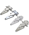 Rock Solid Heavy Duty Hinge One Piece Load Bearing Door Bracket 153 By 96 Point 5 Millimeters Heavy Lifters Premium Steel Hardware for outdoor gates, featuring polished finish.