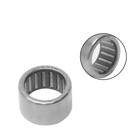 HF2016 Two Piece Needle Roller Bearings One Way Clutch Assembly 20mm Bore 26mm Outer Diameter 16mm Width GCr15 Steel close-up view.