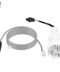 Water Level Sensor Probe Kit Replacement 000016053 for commercial ice makers, includes probe and wiring harness, front view