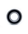 Premium Front Load Washer Tub Bearing from kit, durable metal with rubber seal, essential for washer repair and quiet spin.