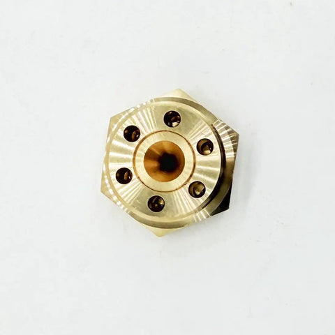 Top view of Ruby 0.195mm EDM Wire Guide Nozzle Tip For EDM Wire Cutting Machines Pro Grade Ultra Precision Wear Resistant