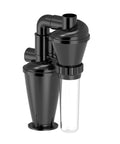 Turbocharged Dual Filtration Cyclone Dust Collector For Woodworking And Industrial Use With Beefed Up Suction, 50mm To 2inch Intake