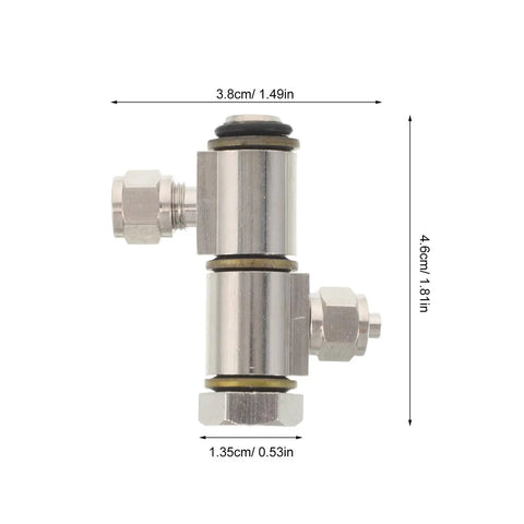 Alloy Tire Changer Connector Screws 2Pcs Durable High Pressure With Quick Install For Tire Machine Replacement Parts Ideal For Auto Shops And Tire Service Centers, 3.8x4.6x1.35 cm