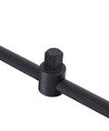 Heavy Duty T Handle Socket Wrench With Sliding Adjustable Chrome Molybdenum Steel Build Crafted Damn Tough close-up of the socket end.