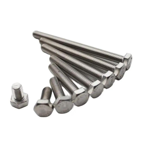 Top Shelf Pure Titanium GR2 TA2 outer screw bolts in metric sizes M2.5 to M10, featuring 30mm length for auto mods.