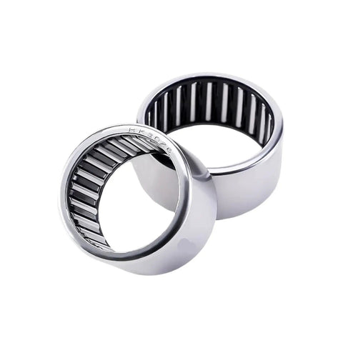 Heavy Duty Needle Roller Bearing 30X42X32 RNAFW304232 Pre Lubricated For Hydraulic Cylinders shown from front and side angles.