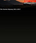 Rear Wheel Bearing And Hub Assembly Kit For Honda Odyssey 2011 Through 2017 visible in sunset background with vehicle.