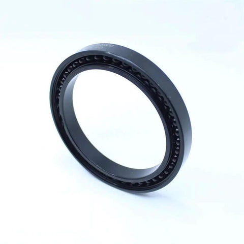 Rock Solid High Temperature Full Ball Bearing 25X37X7Mm thin section design showcasing smooth inner surface and thin profile for machinery.
