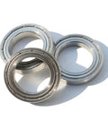Rock Solid Thin Section Ball Bearing S6810 2RS 50x65x7mm Hella Durable 316 Stainless Steel With Double Shield Seals close-up view