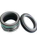 Tough As Nails Heavy Duty Mechanical Seal Compatible With Pump Shafts Savage Durability Alloy Silicon Carbide Construction with two parts.