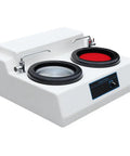 Pro Grade Desktop Double Disk Metallographic Grinding And Polishing Machine For Sample Prep 203 mm Polishing Disc Visible