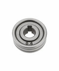Tough As Nails Bearing Steel V Groove Drive Roller Runs Super Slick For Mig Mag Welders fits 0.6 mm cable with durable steel design.