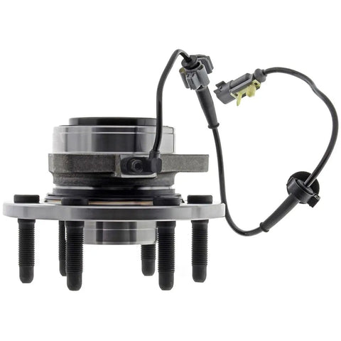 Front Wheel Bearing And Hub Assembly For Chevy Silverado 1500 And Cadillac Escalade ESV, heavy duty with wiring harness.