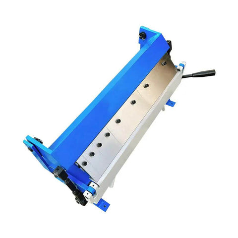 24 Inch Pan And Box Brake For Metalworking Bends Up To 20 Gauge Mild Steel 1 Millimeter With Removable Fingers