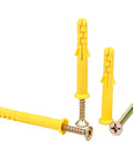 Expansion Self Tapping Screws Kit With Stainless Steel Cross Head Screws Wall Anchors And Drywall Fasteners M6x40 M6x30